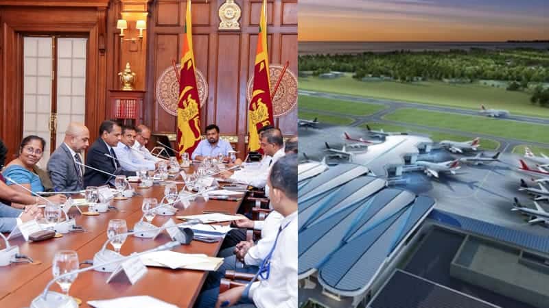 කටුනායක ජාත්‍යන්තර ගුවන් තොටුපළේ මගී ධාරිතාව ඉහළ නැංවීමේ ව්‍යාපෘති කඩිනමින් අවසන් කරන්න - ජනපති අවධාරණය කරයි