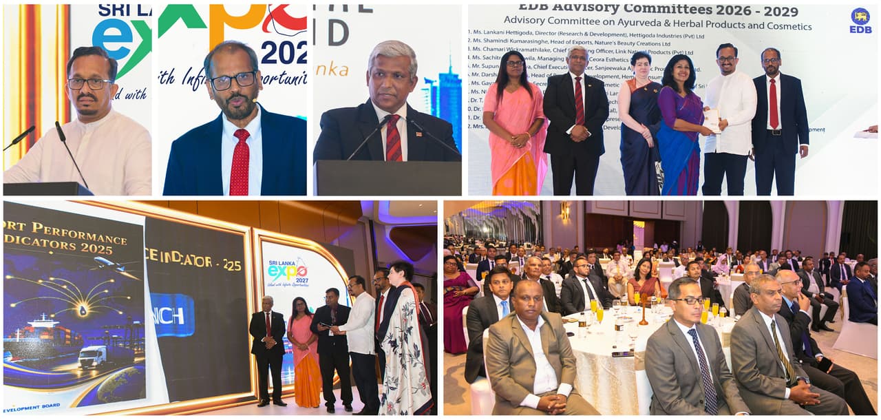 අපනයන සංවර්ධන මණ්ඩලය 2026–2029 සඳහා නව උපදේශක කමිටු 24ක් පත් කරයි