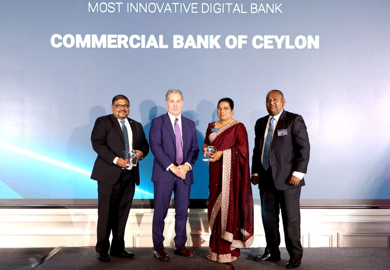කොමර්ෂල් බැංකුව ශ්‍රී ලංකාවේ හොඳම ඩිජිටල් බැංකුව ලෙස ග්ලෝබල් ෆයිනෑන්ස් විසින් නම් කරයි