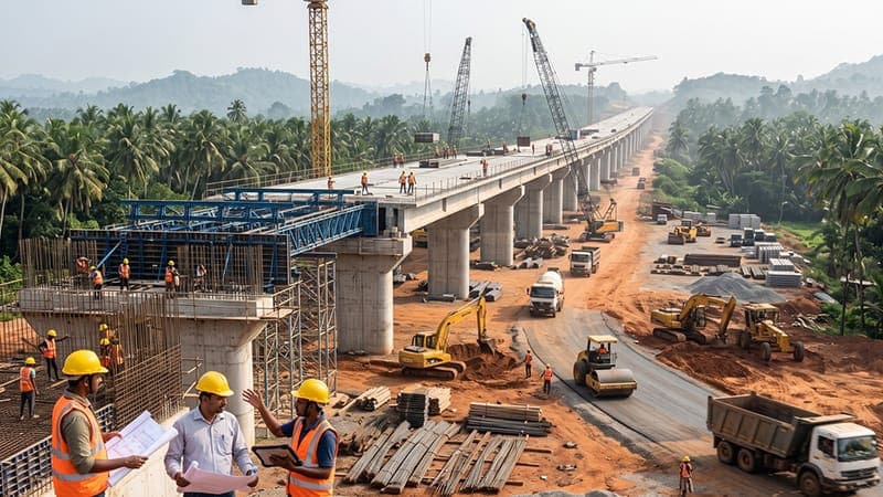 2026 සැප්තැම්බර් මාසයේ දී ඉදිකිරීම් කටයුතුවල ඉහළ යෑමක්