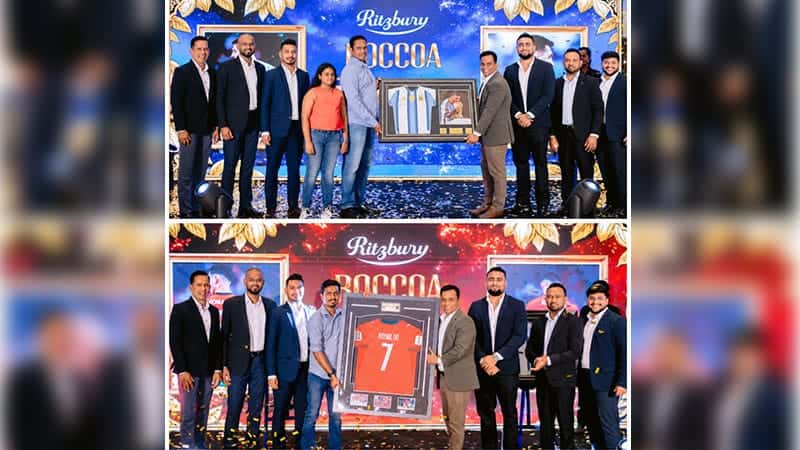 Ritzbury Roccoa විසින්, ලියොනල් මෙසී සහ ක්රිස්ටියානෝ රොනාල්ඩෝ විසින් අත්සන් කරන ලද සැබෑ FIFA ජර්සි ජයග්රාහකයන්ට ලබාදෙයි